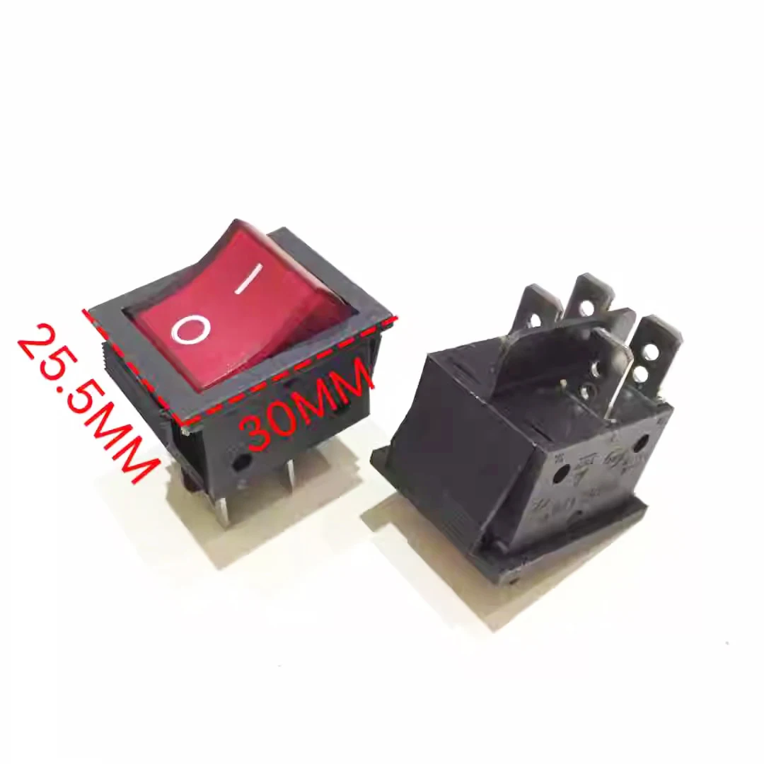 1~5pcs/lot Ship type switch four foot 16A250V ship type switch four foot second gear large ship type switch