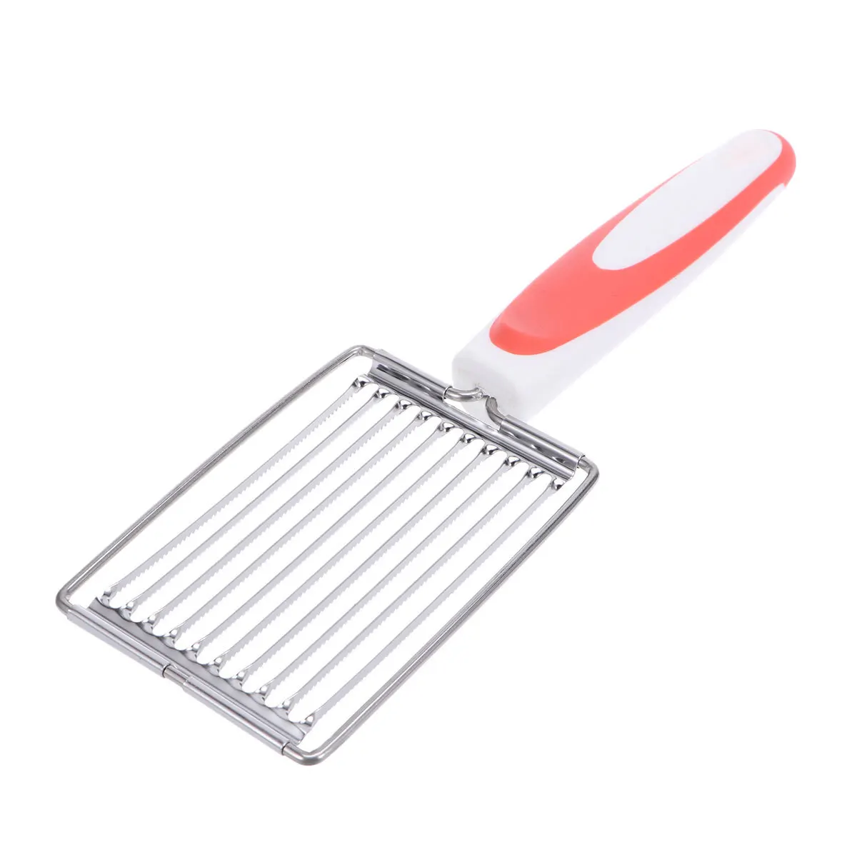 

Effortless Slicing Stainless Steel Slicer Easy to Use Store Home Kitchen Tomato Ham Orange Stainless Steel Slicer