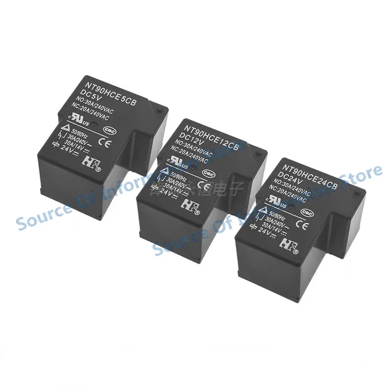 5 قطعة مجموعة مرحل الطاقة NT90HCE RNAE RHAE5CB/12CB/24CB 4Pin/6Pin خيارات 5 فولت 12 فولت 24VDC لسوق المكونات الإلكترونية