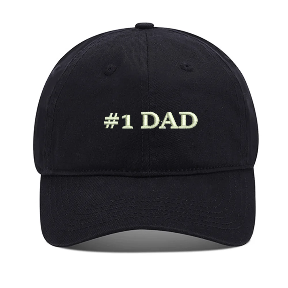 

Lyprerazy Baseball Caps #1 Dad Unisex Embroidery Baseball Cap Washed Cotton Embroidered Adjustable Cap