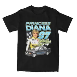 Vintage Princess Diana 97 T-Shirt for Men Crew Neck 100% Cotton T Shirt Short Sleeve Tees Gift Idea Clothing