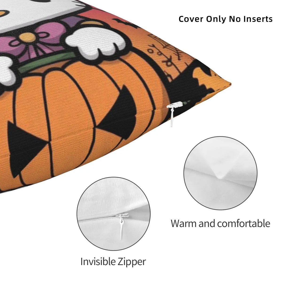 Funda de almohada Hellos Kittys, funda de almohada a la moda, funda de cojín con gráfico suave, fundas de almohada para decoración del hogar, fiesta de boda