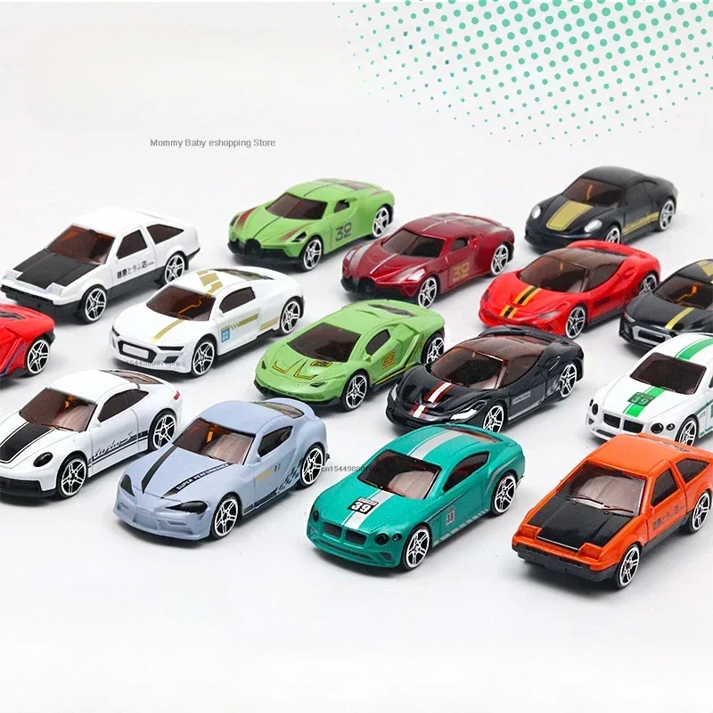 Hot 5Pcs Simulated Children Alloy Color-changing Small Sports Car Toy Model Children's Mini Alloy Car Set Toy Racing Cars Gift