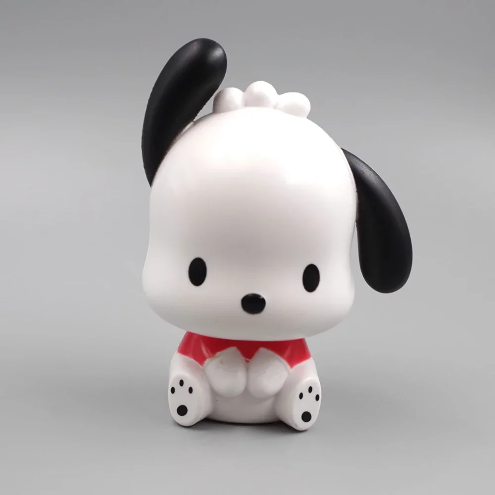 Figurines d'anime Sanurgente pour enfants, Cinnamoroll, Pachacco, Kuromi, Butter, Hello Kitty, décoration de gâteau bricolage, jouets Kawaii, cadeaux