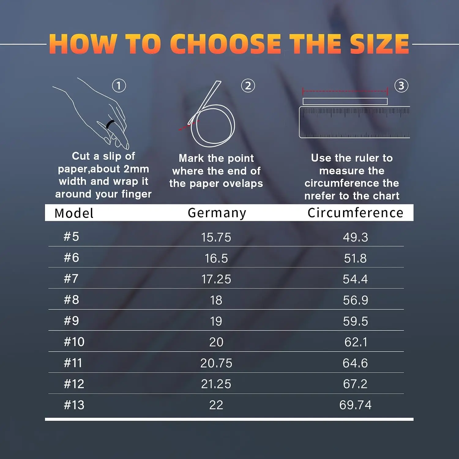 Sizing Kit Smart Ring - Ring Sizer Measuring Tool for Women Men, Sizes 6 to 13, Find The Perfect Ring Size Smart Ring Sizer