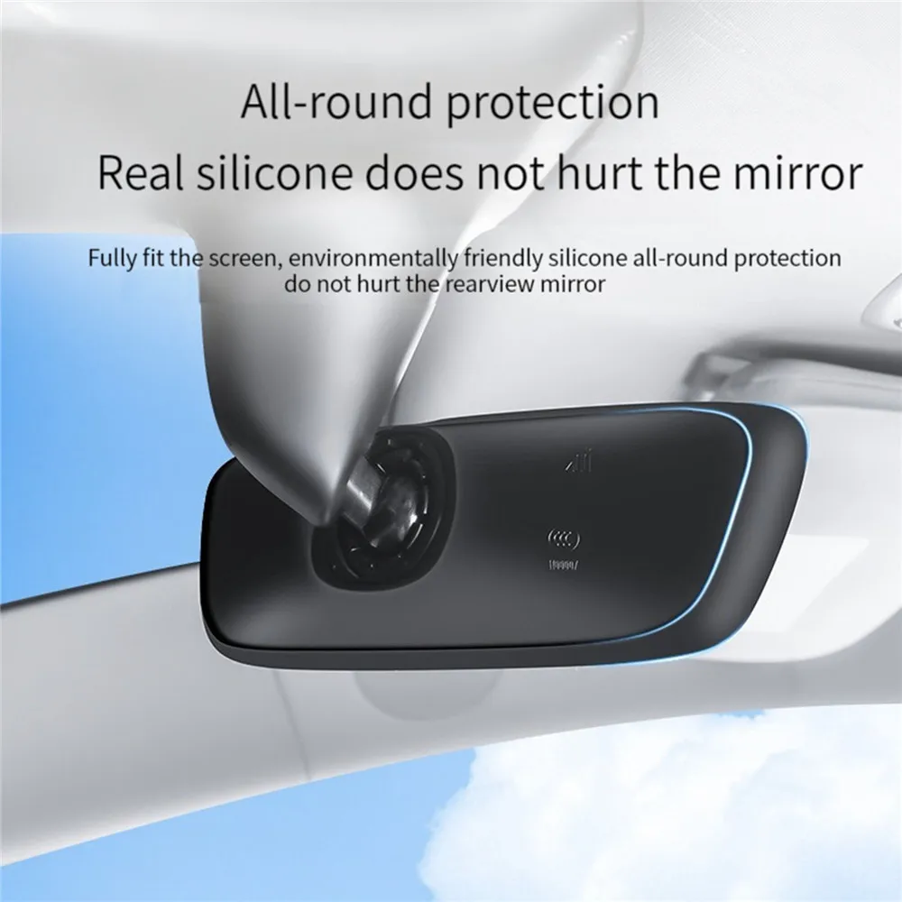 سيارة مرآة الرؤية الخلفية سيليكون الغطاء الواقي واقية الإطار تعديل الملحقات لنموذج Y/3