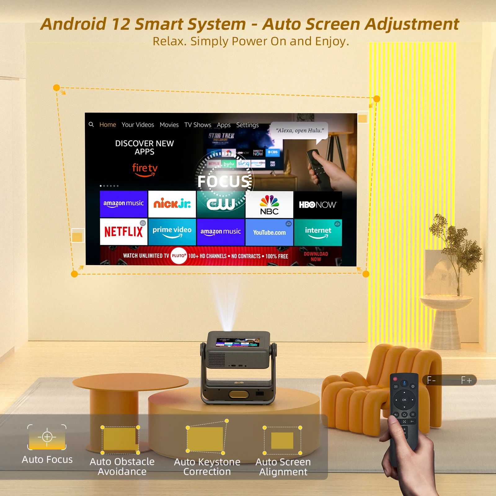 7インチタッチパネル搭載、720Pデコード対応の4Kポータブル