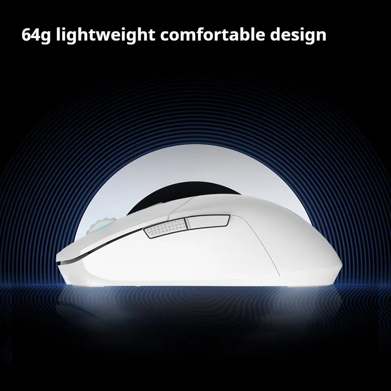 Mechrevo 730 Wireless Bluetooth The Third Mock Examination Game Mouse 3395 Sensor 64g Lightweight Portable Game Office Mouse