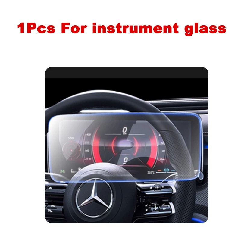 Displayschutzfolie aus gehärtetem Glas für Mercedes Benz C-Klasse C250 C300 W206 11,9-Zoll Auto-GPS-Navigation und Armaturenbrett – Detail 2