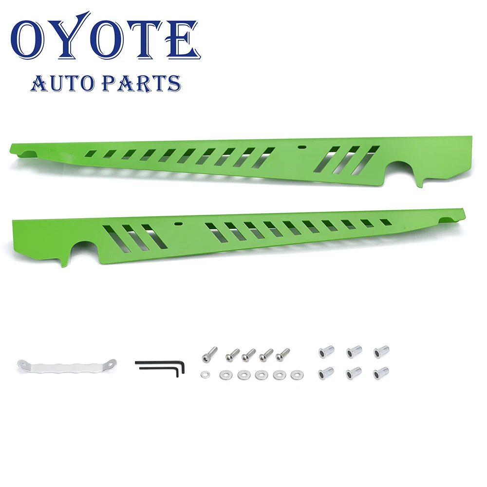 

OYOTE Hot Sale Fender Shrouds Kit Aluminum Panel Plate Engine Bay With Hardware For 15-on Subaru WRX & STi 4 Color