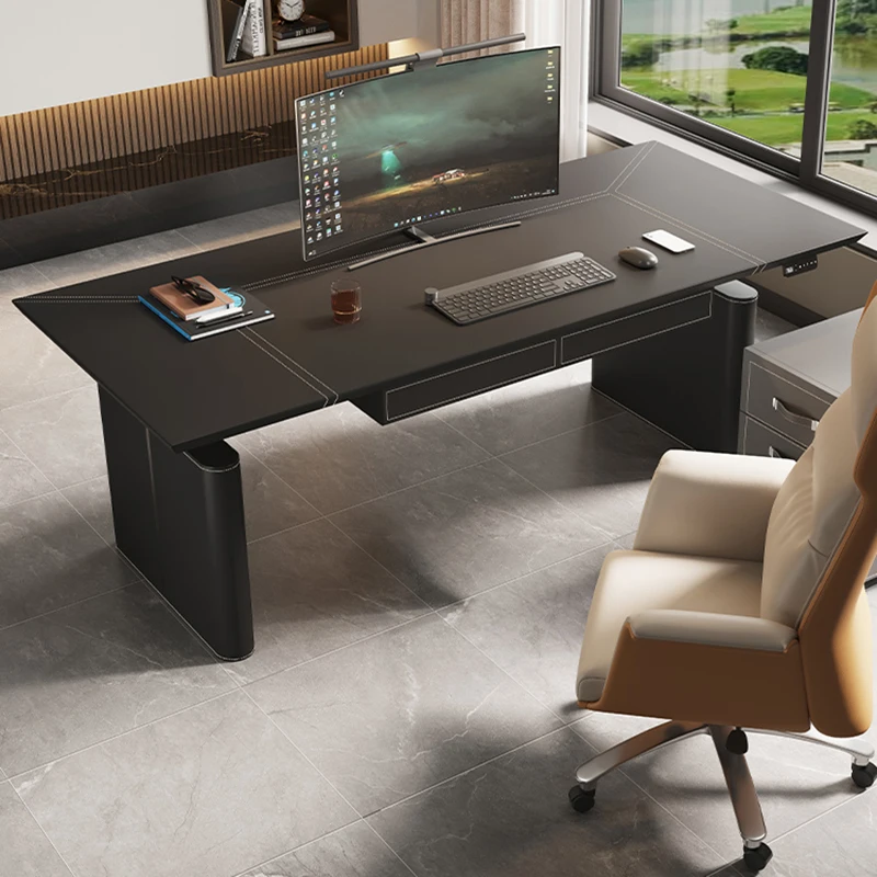 

Nail Computer Conference Desk Lap Work Executive Office Study Reception Desk Writing Modern Table Pour Ordinateur Home Furniture