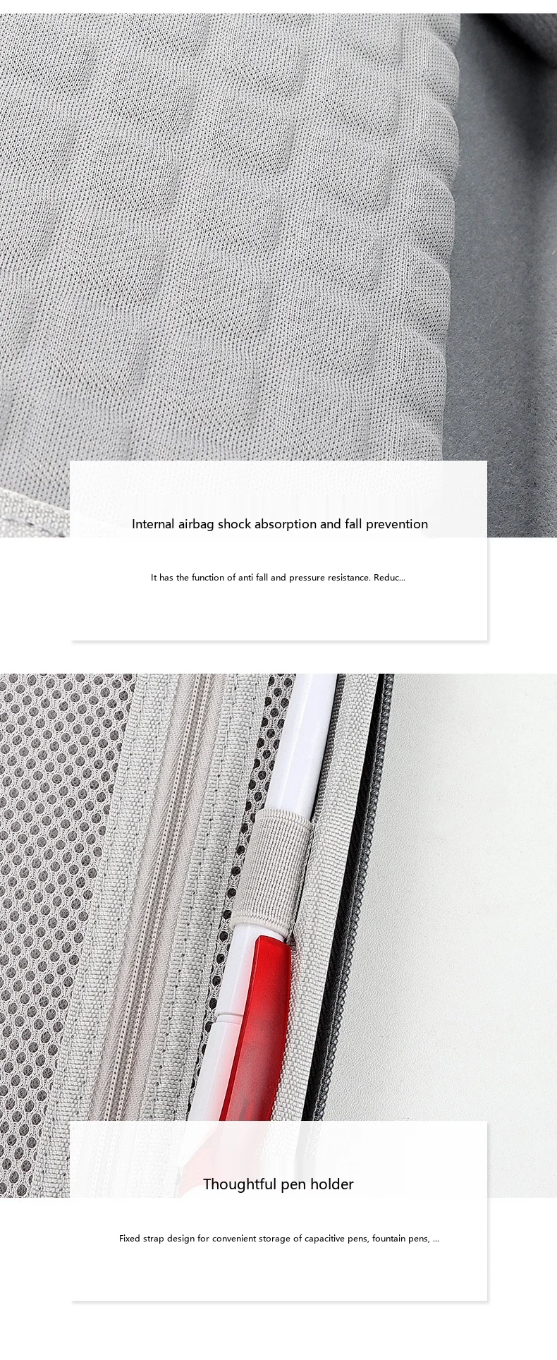 EVA-Hartschalen-Digital-Aufbewahrungstasche, stoßfeste Kabel-Organizer-Tasche für Ladegerät, Kopfhörer, Kamera – Detail 12