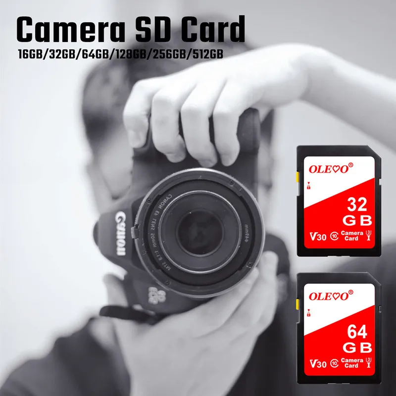 بطاقة SD عالية السرعة 128 جيجابايت A1 لبطاقة ذاكرة الكاميرا 64 جيجابايت U1 بطاقة sd V30 بطاقة SD 32 جيجابايت ذاكرة SD بطاقة C10 للفيديو 1080P
