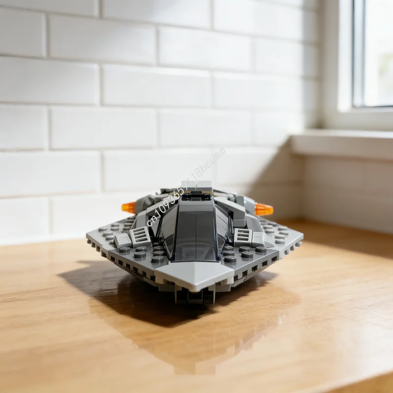 114pcs MOC Pirate Light Interceptor Star Battle Model Building Blocks Construction Idea Education Christmas Gifts Toy Brick