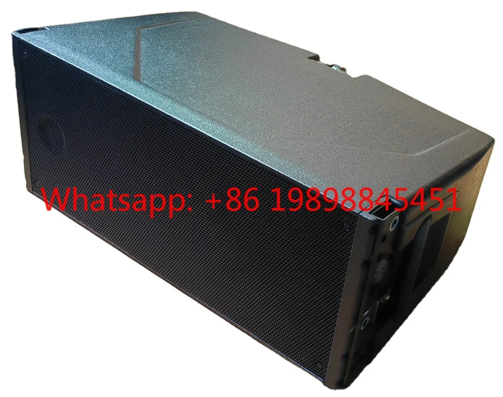 

Sound Equipment Passive Indoor Application Dual 10" Active Line Array Speaker System Wooden HDL20A