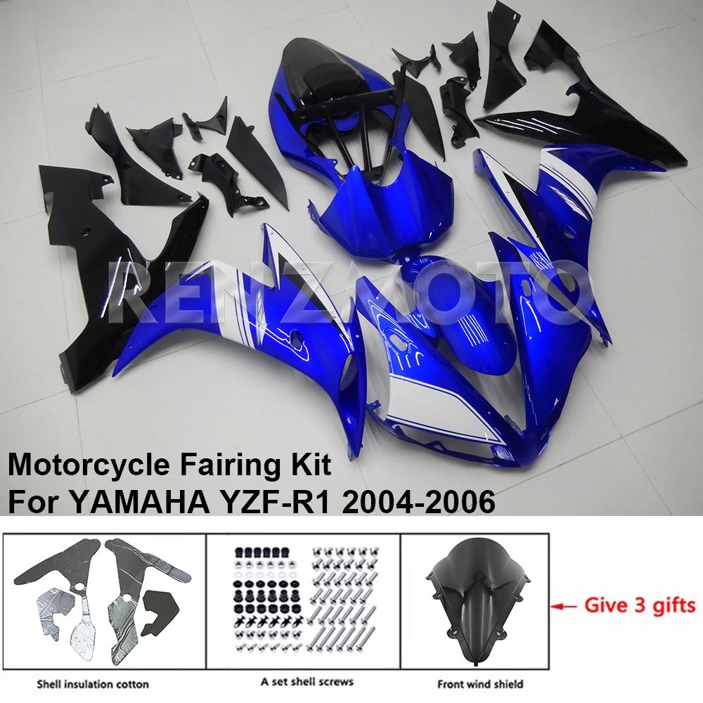 

Y1005-118a Motorcycle Fairing Set Body Kit Plastic For YAMAHA YZF-R1 2004-2006 Accessories ABS Injection Bodywork