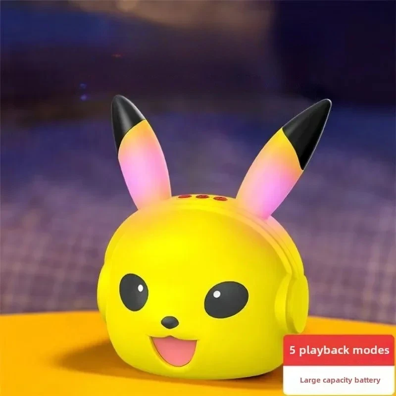 ピカチュウワイヤレス-bluetooth-スピーカーポータブルアニメ小型スピーカーヘビーサブウーファー屋外ミニ-bluetooth-低音サブウーファーギフト