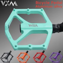 VXM Bicycle Ultralight Seal Bearings Pedals Cycling Aluminum Alloy Road MTB Bike Pedals Flat Platform Cycling Parts Accessories