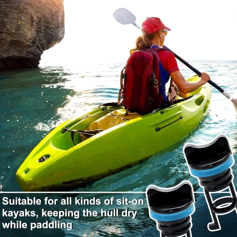 G6DE 4pack Durability Nylons Kayaks Drain Plugs Universals for Canoes Boats