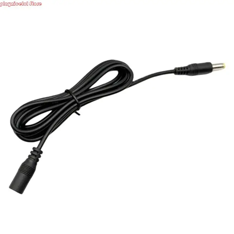 E8BA DC5.5mm x 2.1mm Female to Male Cord Extension Cable Power Extension Cable