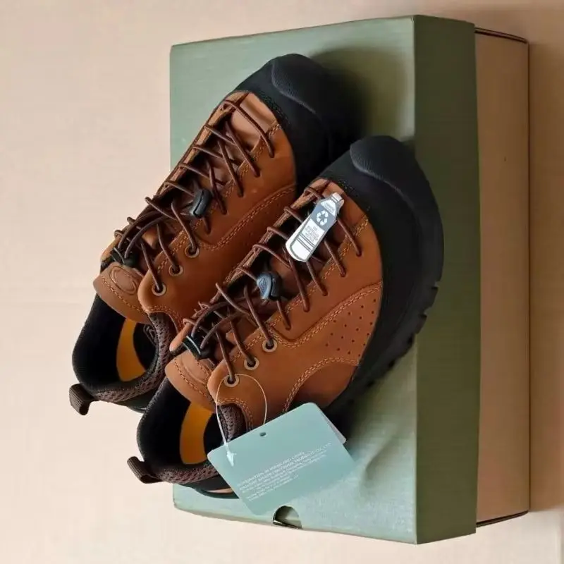 Popular Top Layer Cowhide Outdoor Men's and Women's Hiking Shoes Anti Slip and Wear-resistant Men's and Women's Sports Shoes