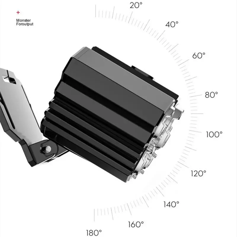 ไฟฉายคาดหัว LED 5ดวงชาร์จไฟได้ USB ในตัวแบตเตอรี่ lampu depan LED ตั้งแคมป์กันน้ำโคมไฟตกปลา