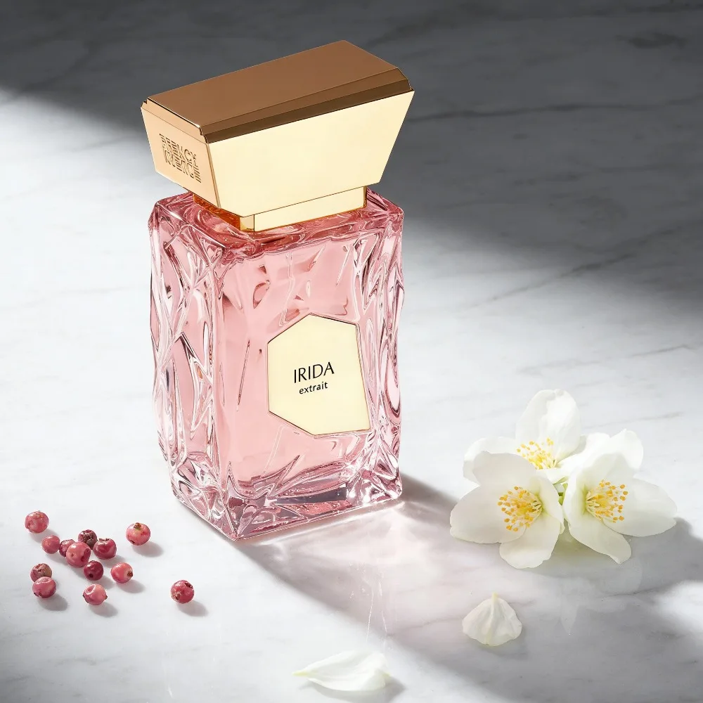 

Парфюмерная вода Fragrance World French Avenue Irida для женщин, 100 мл, стойкий аромат с теплой основой, нотами амбры и розового перца, элитный парфюм