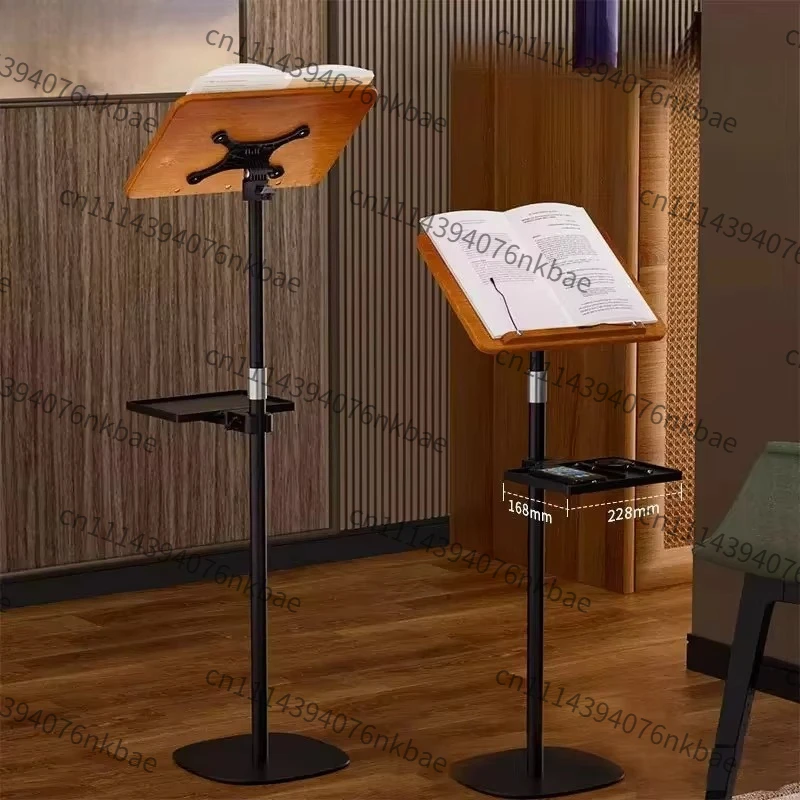 Adjustable Floor Reading Stand Multifunctional Tablet Book Holder Drawing Support for Students Artists