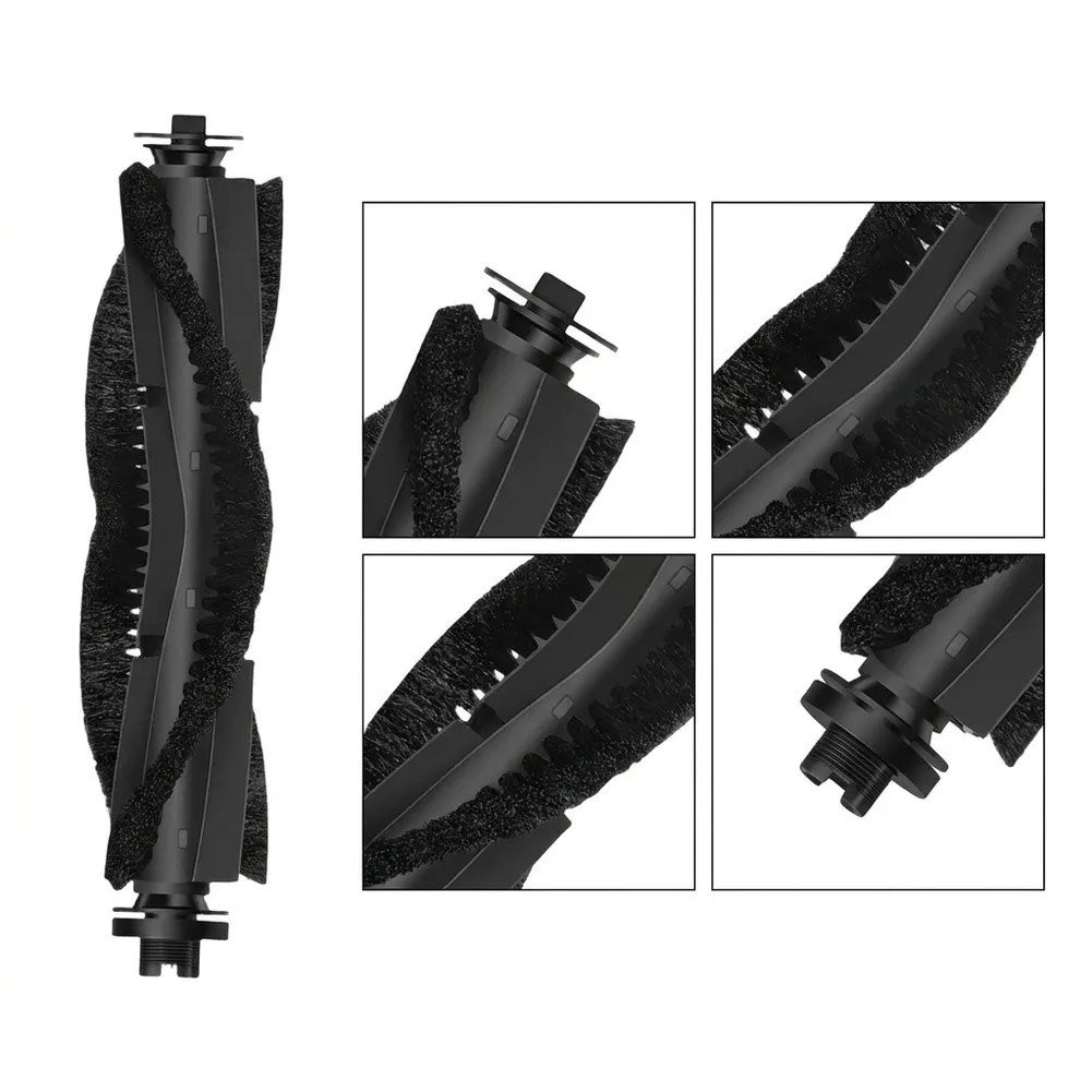 2Pcs Replacement Roller Brush Fit Mark 6 Pro Robot Vacuum Cleaner Household Floor Cleaning Consumable Spare Part Easy Install