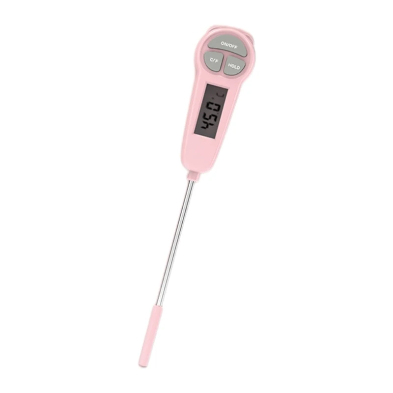 Digital Liquid Thermometer Bath Temperature Baking BBQ Digital Thermometer High Sensibility LCD Display Food Thermometer