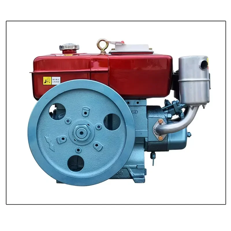 2026Durable Machinery Engine 24HP Water Cooled Single Cylinder 4 Stroke Electric Start for Generators and Industrial