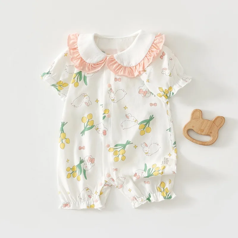 Baby Girl Short-Sle…