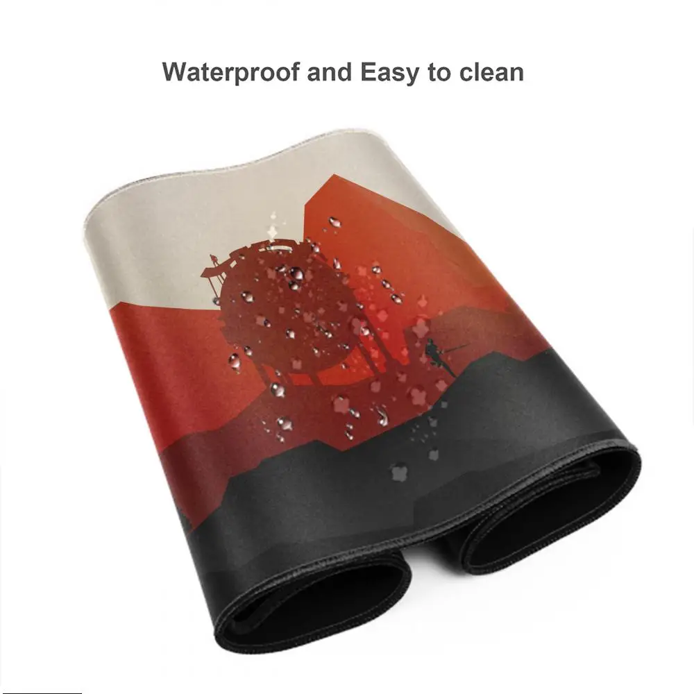 Alas Mouse Gaming Besar Karat Alas Mouse Komputer PC Alas Mouse Gamer Laptop Mausepad XXL Karpet Mouse Silikon Alas Keyboard Alas Meja