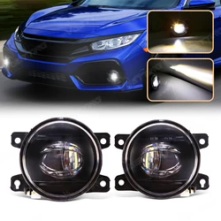 For Honda Civic Hatchback Type R Fit Jazz CRV CR-V Accord City Insight LED Fog Lamps 2017 2018 2019 2020 2021 2022 2023 2024 12V
