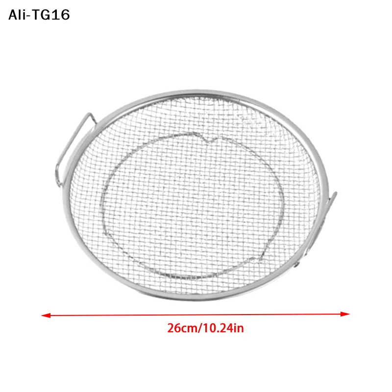 Stainless Steel Filter Tray,Reusable Round Mesh Basket,Frying Grilling,Kitchen Strainer,Fruit Vegetable Water Filter Basket