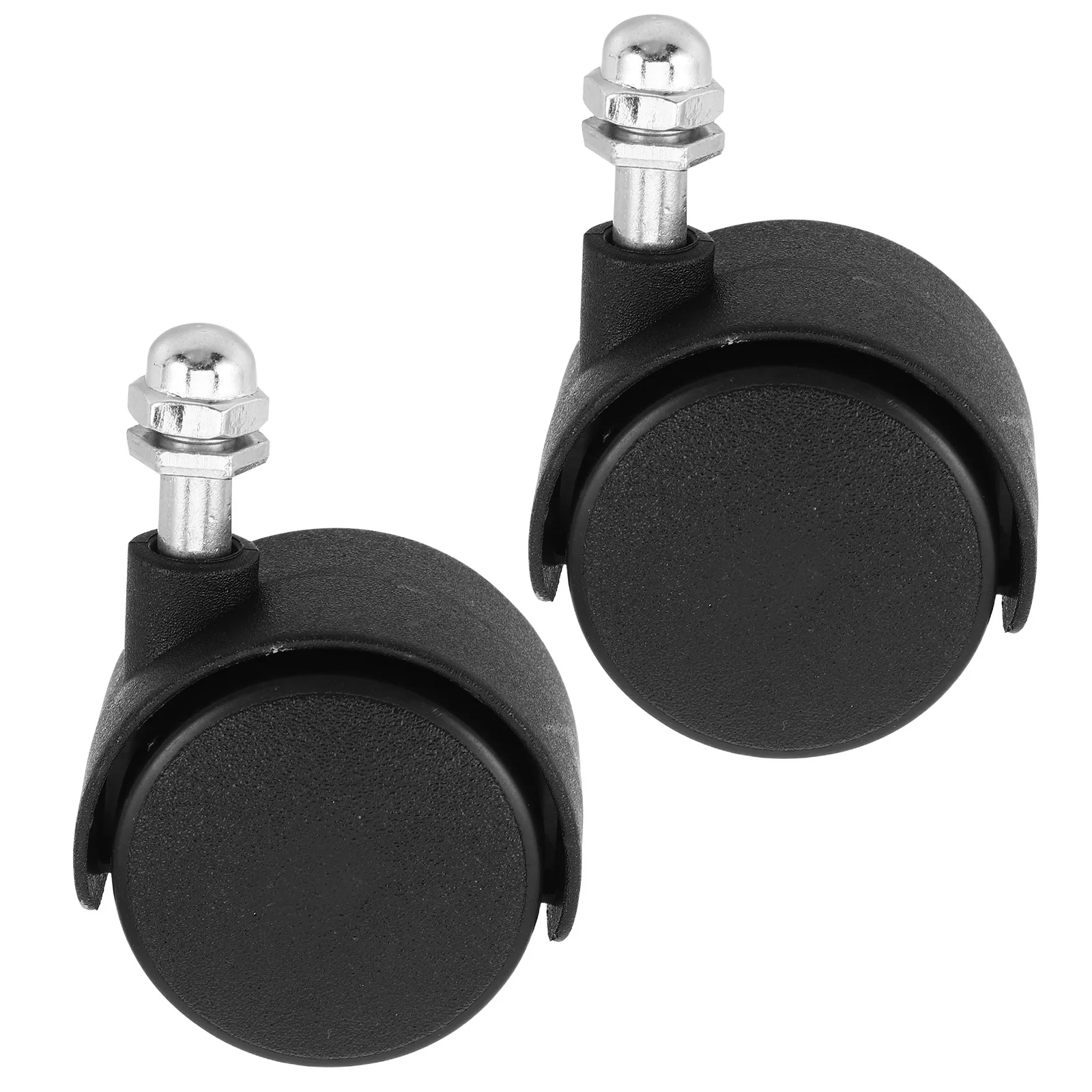 

2Pcs Chair Caster Wheels Plastic Replacement Universal for Bath Seats Chair Accessories Stable Safety Mobility