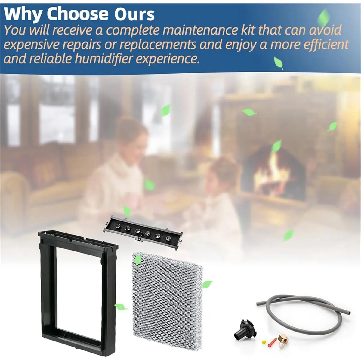 

(A64E) 4839 Комплект для обслуживания увлажнителя воздуха, совместимый с увлажнителями для всего дома Aprilaire 600/600A/600M