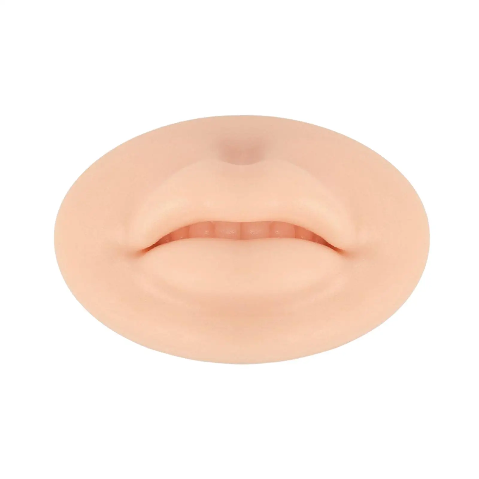 3D Silicone Lip Practice Skin Waterproof Elasticity for Training Accessories