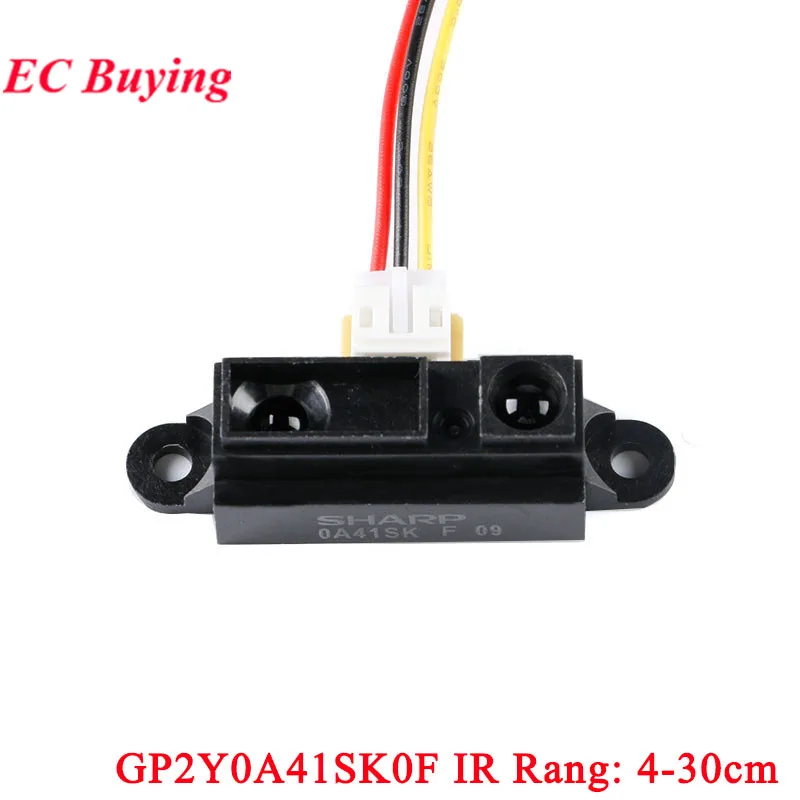 GP2Y0A02YK0F 20-150cm GP2Y0A21YK0F 10-80cm GP2Y0A41SK0F 4-30cm GP2Y0E03 4-50cm GP2Y0A51SK0F 2-15cm IR Infrared Ranging Sensor