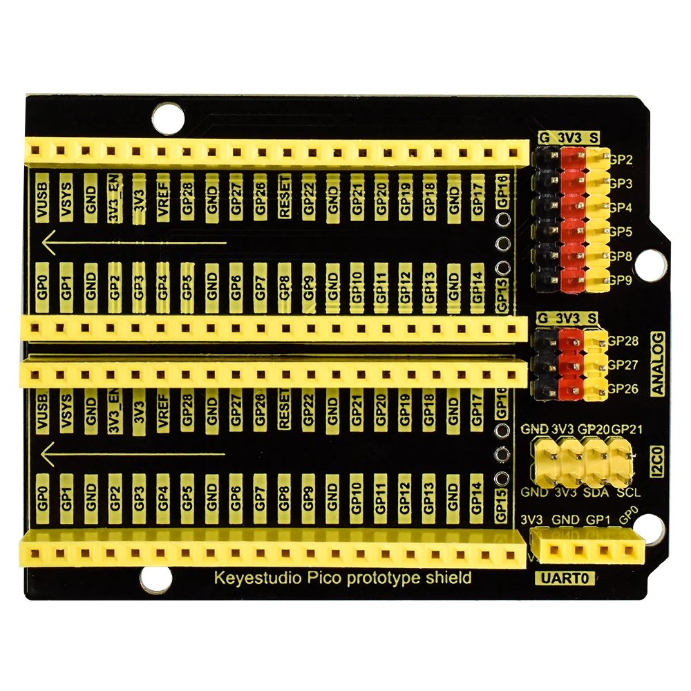 Keyestudio Raspberry Pico Shield Pico IO Prototype Expansion Board For Raspberry Pi Sheild Diy Kit