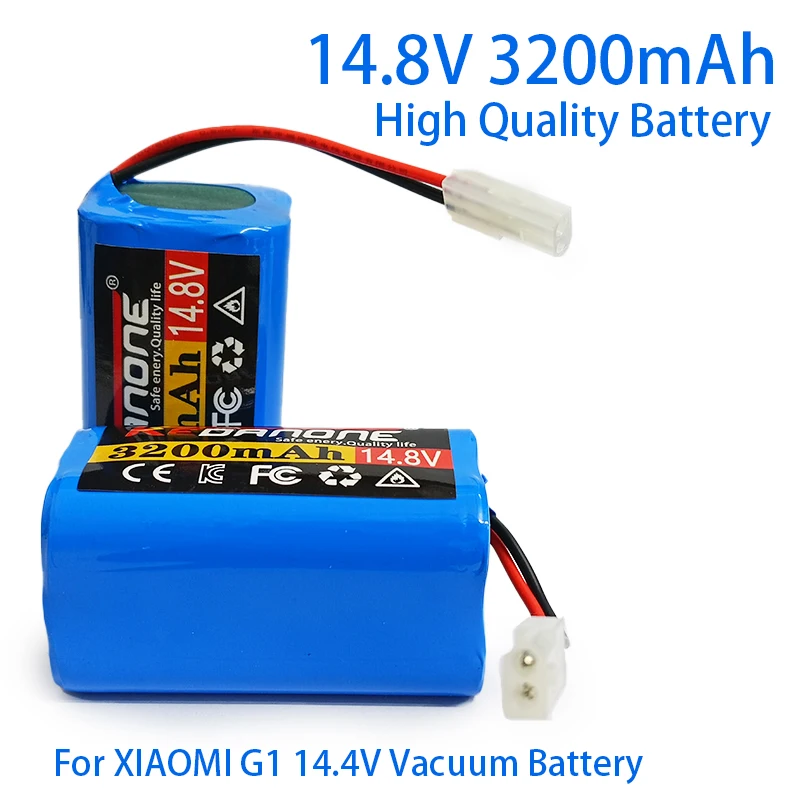 

2023 New 4S1P High-Capacity 14.8V 3200mAh Lithium Ion Battery Is Suitable For Robot Vacuum Cleaner Rechargeable Li-Ion Battery