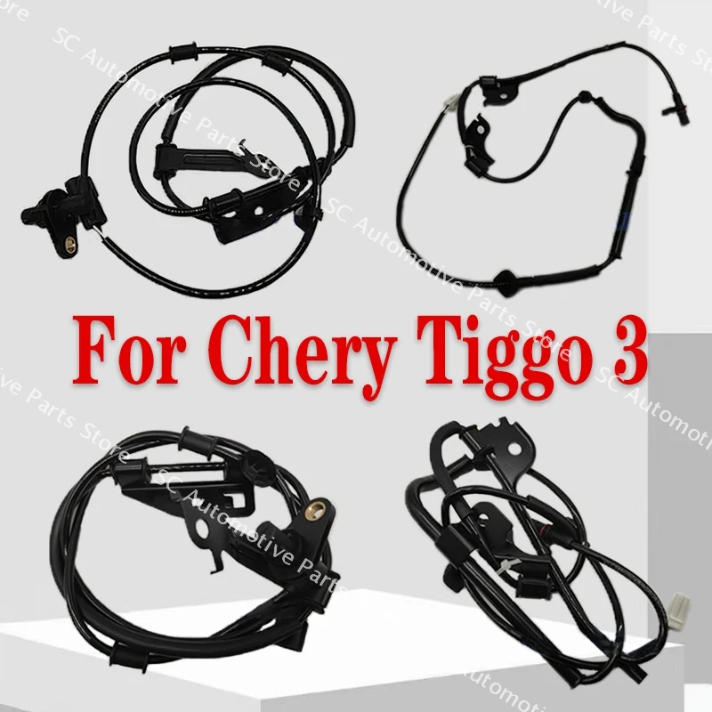 For Chery Tiggo 3 Auto Car Accessories Left Right Front And Rear Wheel ABS Wheel Speed Sensor Sensing Lines Orginal