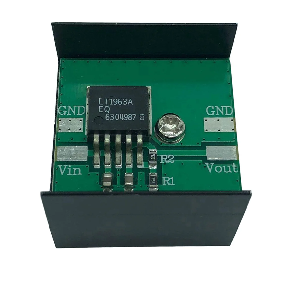 AS62 2X LT1963 Modulo di alimentazione Alimentatore a bassa ondulazione Modulo di alimentazione 5V Rettifica separata integrata