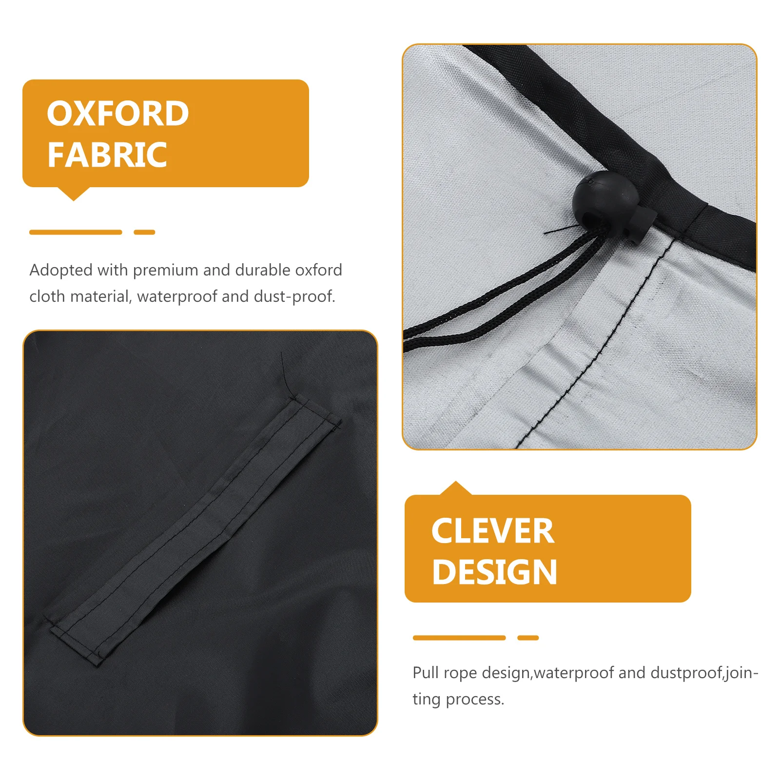 

Waterproof Sofa Slipcover Oxford Material Dust Resistant Furniture Cover for Living Room Dining Chairs Outdoor Use