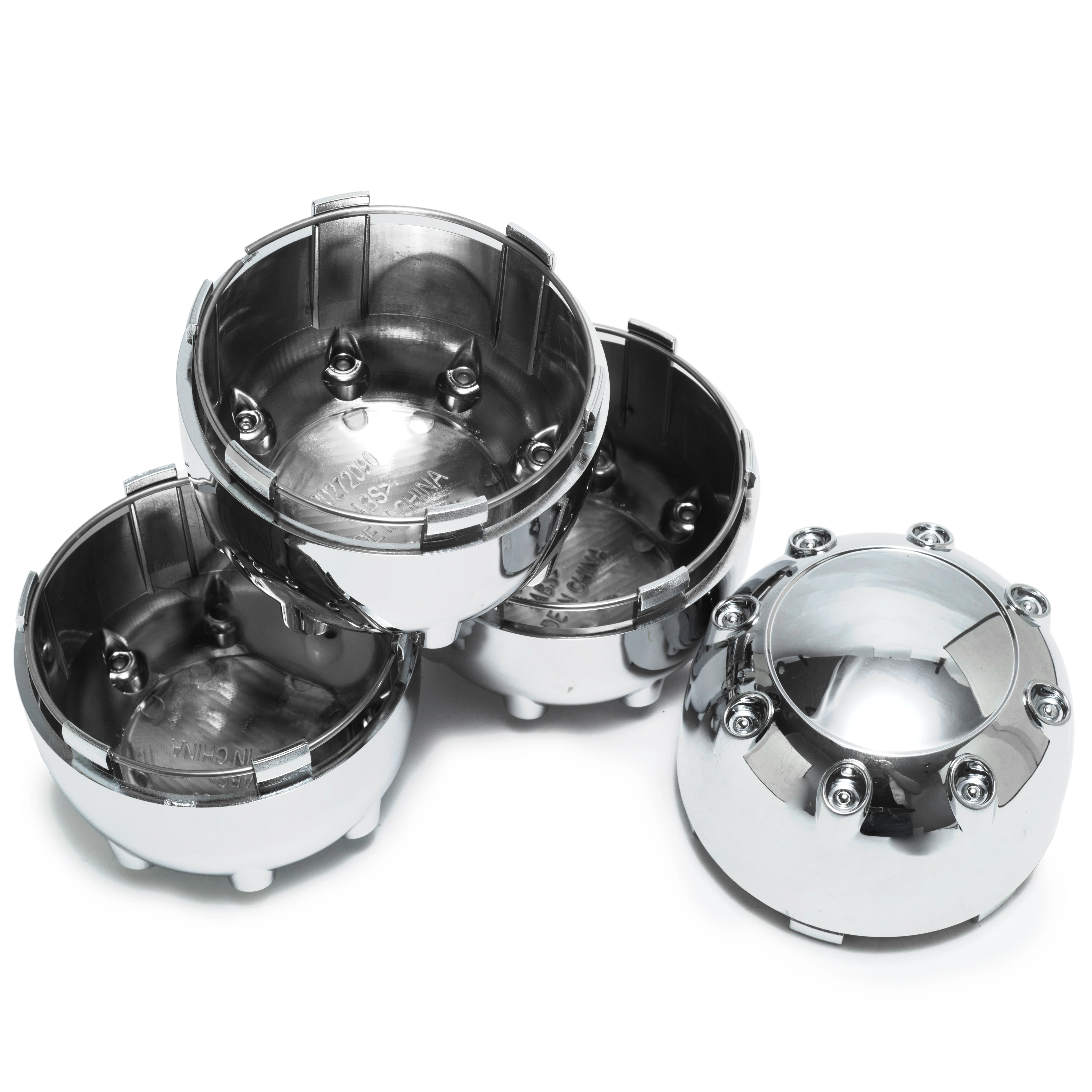 CFPerformance 1/4 Stück 96,6 mm/3,8" Außendurchmesser 90 mm/3,54" Innendurchmesser Kappen für Räder passend für Ultra Motorsports C800909C LG0708-19 51232090F-3 89-9235HM – Detail 8