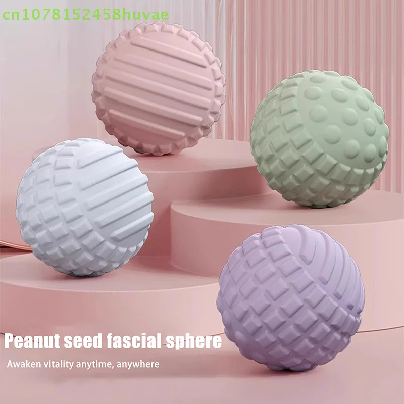 1PC TPR Floating Point Muscle Relaxation Massager Light Massage Adsorption Ball Relieves Pain Reusable And Washable