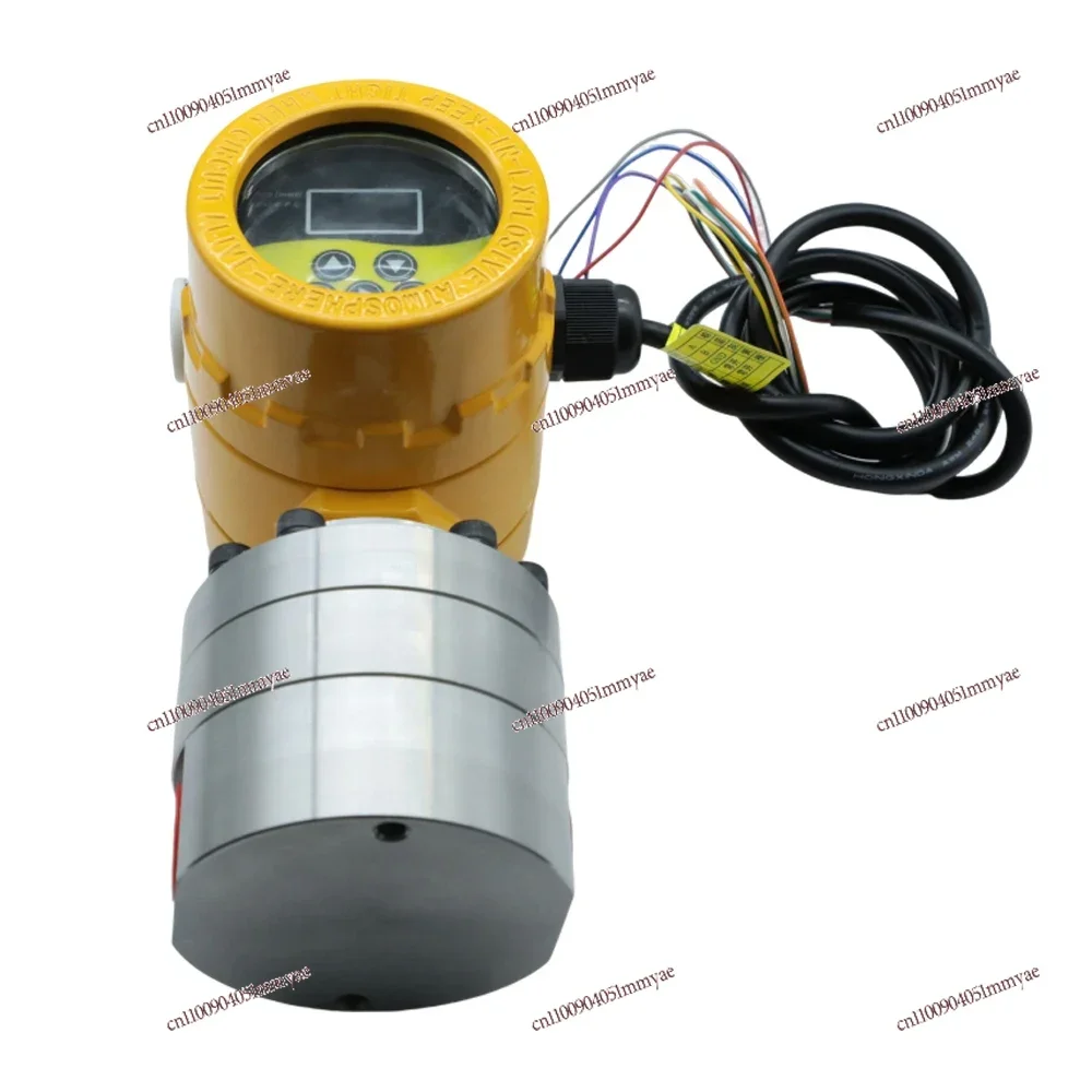 

M Series University Laboratory Mini Flow Meter Grease Digital Fuel Sensor Liquid Chemical Small Micro Oval Gear Flowmeter