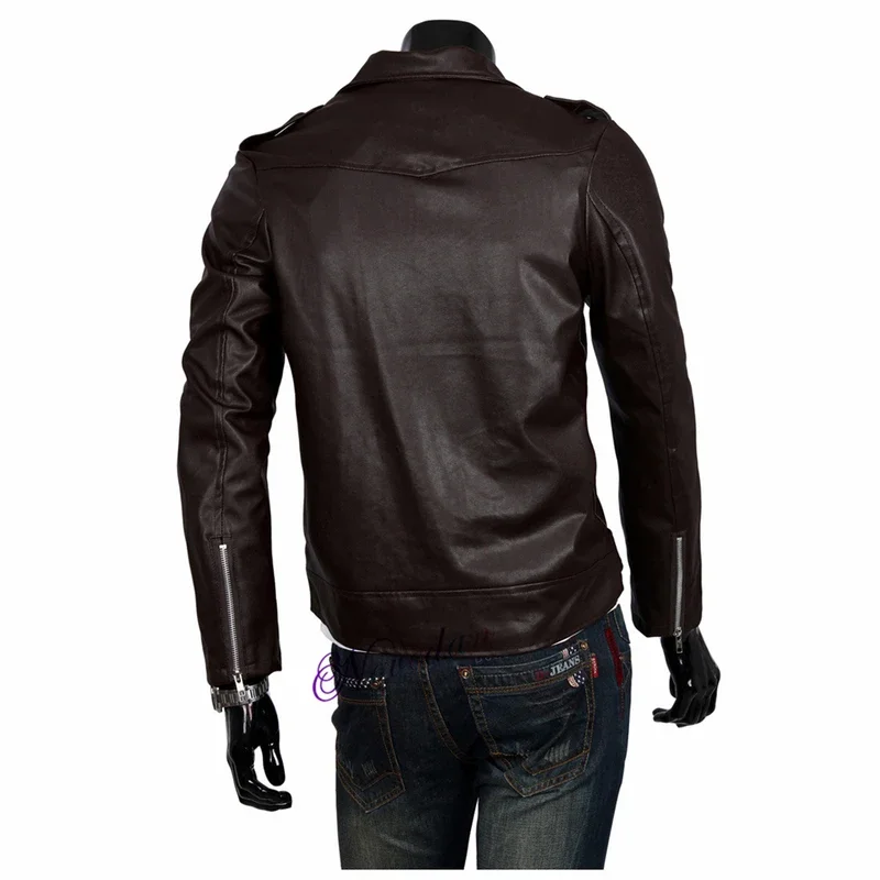 The Walking Dead Negan black white PU leather jacket coat women men Halloween Cosplay Costume Party winter spring autumn coat