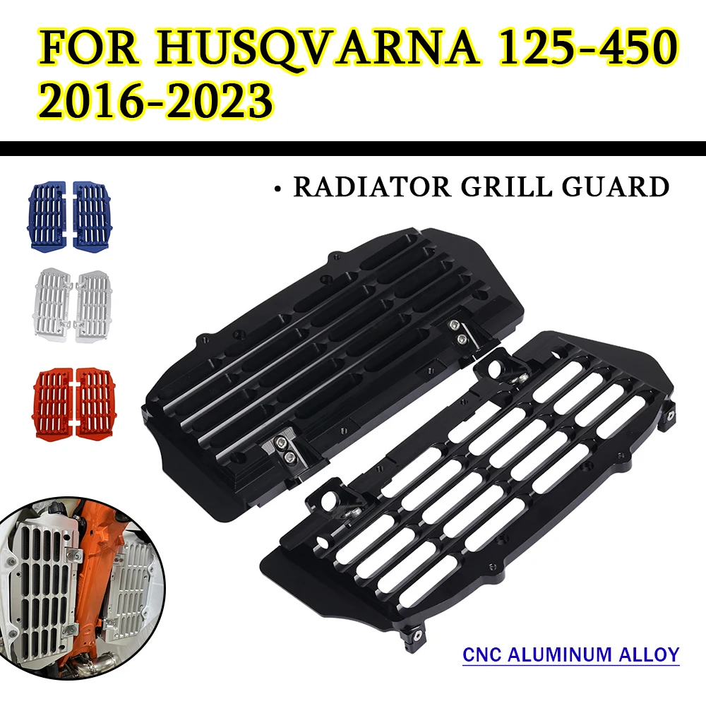 Motorcycle Radiator Guard Grill Cover Protector Grille For Husqvarna TC TE TX FC FE FX 125 150 250 300 350 400 450 500 Parts