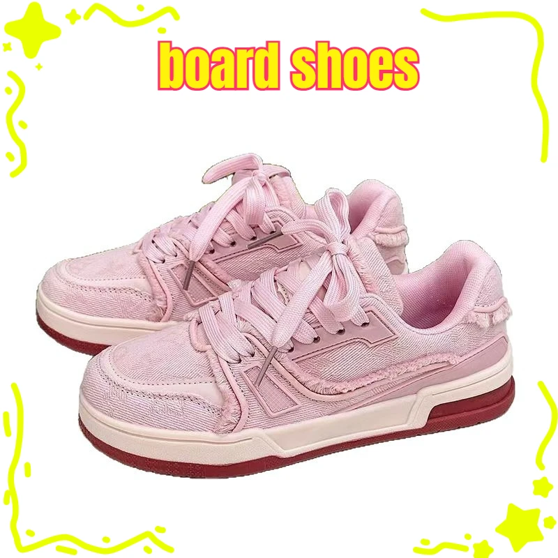 

Women's Vintage Sneakers Casual Niche Skateboard Shoes Spring Autumn Match Couple Style Fashion Comfortable Walking Tennis Shoes